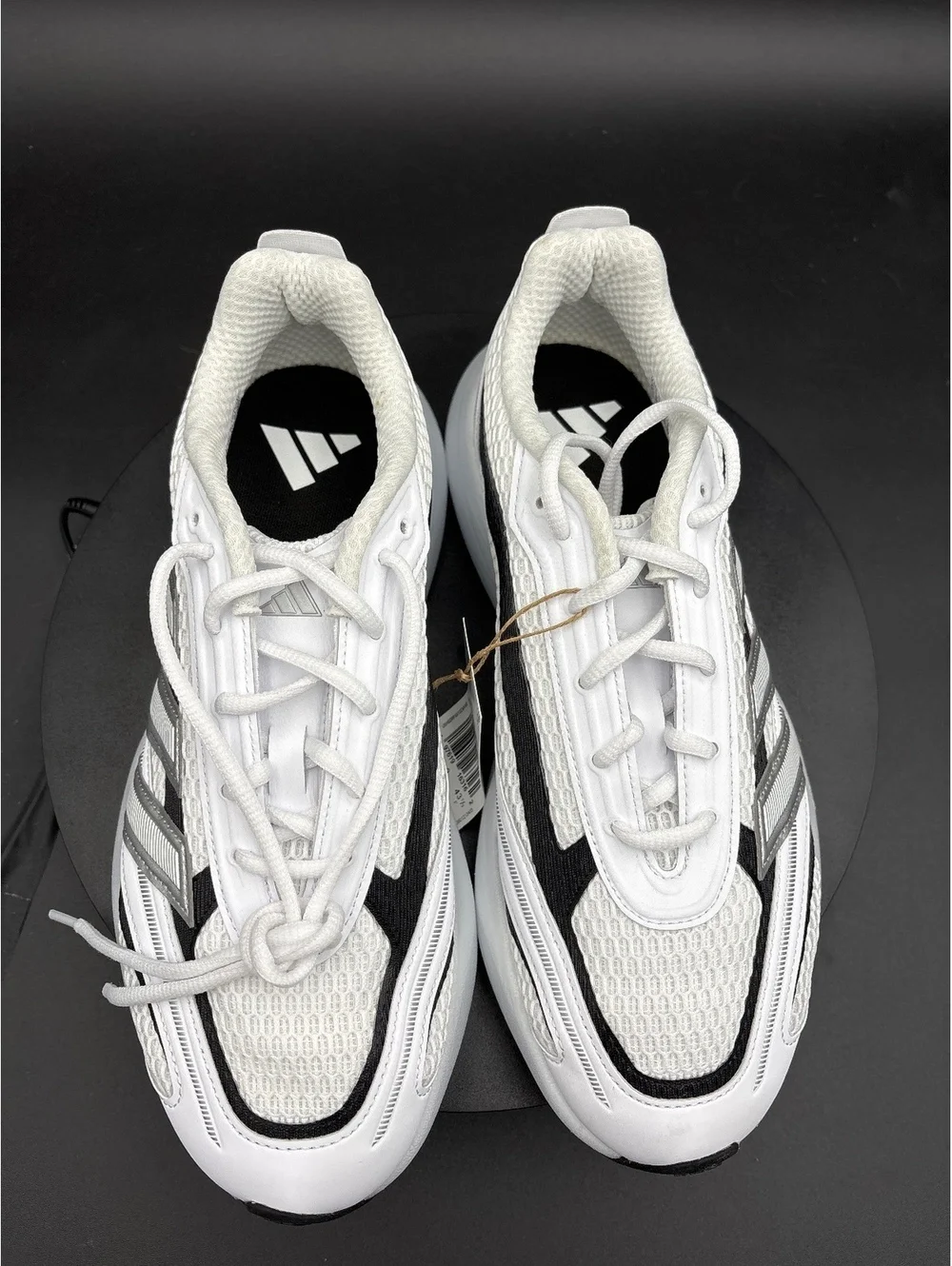 Adidas Lightblaze Glow Sportswear Sneakers White Black 9.5